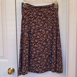 2 for $10! LuLaRoe Azure Geometric Skirt